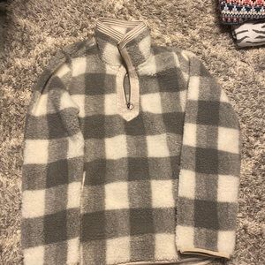 ABERCROMBIE fleece quarter zip XS. NWOT